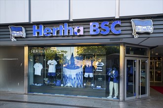 Fanshop Hertha BSC, Europacenter, Breitscheidplatz, Charlottenburg, Charlottenburg-Wilmersdorf,