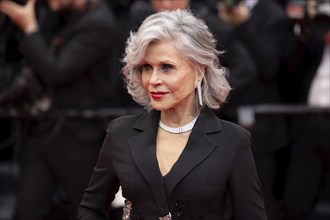 Cannes, France, 14 May 2024: Jane Fonda during the opening of the 77th Cannes International Film
