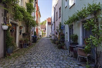 Ledergasse, Landsberg am Lech, Upper Bavaria, Bavaria, Germany, Europe