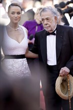 Cannes, France, 16 May 2024: Nathalie Emmanuel and Francis Ford Coppola at the premiere of