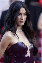 Cannes, France, 16.5.2024: Rebecca Mir at the premiere of Megalopolis on the red carpet of the