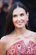 Cannes, France, 17.5.2024: Demi Moore at the premiere of Kinds of Kindness on the red carpet of the