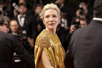 Cannes, France, 17.5.2024: Cate Blanchett at the premiere of Rumours on the red carpet of the