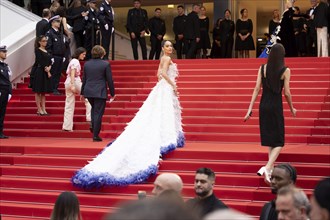 Cannes, France, 14 May 2024: Cinta Laura Kiehl during the opening of the 77th Cannes International