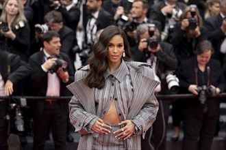 Cannes, France, 15.5.2024: Cindy Bruna at the premiere of Furiosa: A Mad Max Saga on the red carpet