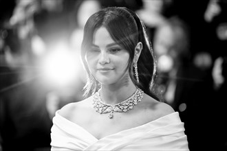Cannes, France, 17.5.2024: Selena Gomez at the premiere of Emilia Perez on the red carpet of the
