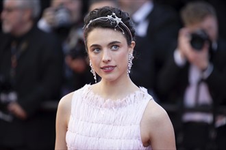 Cannes, France, 17.5.2024: Margaret Qualley at the premiere of Kinds of Kindness on the red carpet