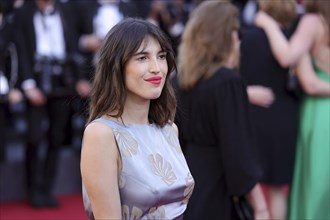 Cannes, France, 17.5.2024: Jeanne Damas at the premiere of Emilia Perez on the red carpet of the