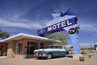 Blue Swallow Motel, Route 66, Tucumcari, New Mexico