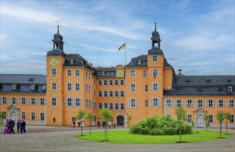 Schwetzingen Palace, Schwetzingen Palace Gardens, Schwetzingen, Baden-Wuerttemberg, Germany, Europe