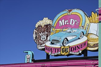Mr D'z Diner on Route 66, Kingman, Arizona