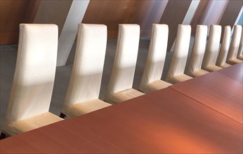 Chairs in a meeting room, 28.01.2014., Berlin, Germany, Europe