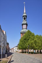 St Laurentius Church in Toenning, North Friesland district, Schleswig-Holstein, Germany, Europe