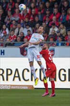 Football match, Bo HENDRIKSEN 1. FSV Mainz 05 pensive, Voith-Arena football stadium, Heidenheim