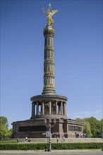 Victory Column, Grosser Stern, Tiergarten, Mitte, Berlin, Germany, Europe