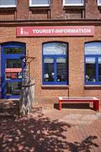Tourist information centre in Toenning, North Friesland district, Schleswig-Holstein, Germany,