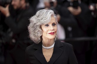 Cannes, France, 14 May 2024: Jane Fonda during the opening of the 77th Cannes International Film
