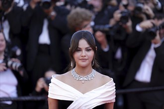 Cannes, France, 17.5.2024: Selena Gomez at the premiere of Emilia Perez on the red carpet of the