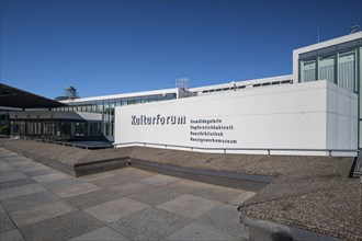 Kulturforum Berlin with forecourt, Picture Gallery, Museum of Prints and Drawings, Museum of