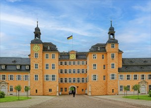 Schwetzingen Palace, Schwetzingen Palace Gardens, Schwetzingen, Baden-Wuerttemberg, Germany, Europe