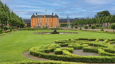 Schwetzingen Palace and Palace Gardens, Schwetzingen, Baden-Wuerttemberg, Germany, Europe