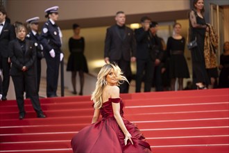 Cannes, France, 14 May 2024: Heidi Klum during the opening of the 77th Cannes International Film