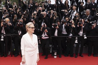 Cannes, France, 14 May 2024: Meryl Streep during the opening of the 77th Cannes International Film