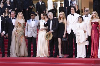 Cannes, France, 16.5.2024: D. B. Sweeney, Grace VanderWaal, Giancarlo Esposito, Aubrey Plaza,