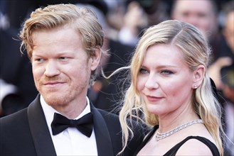 Cannes, France, 17.5.2024: Jesse Plemons and Kirsten Dunst at the premiere of Kinds of Kindness on