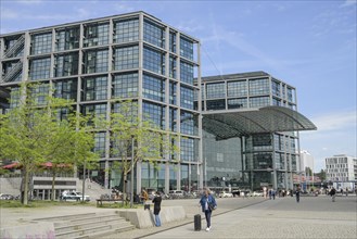 Central Station South Side, Washingtonplatz, Moabit, Mitte, Berlin, Germany, Europe