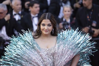 Cannes, France, 17.5.2024: Aishwarya Rai Bachchan at the premiere of Kinds of Kindness on the red