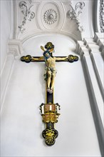 Crucifix, mission cross, former monastery church of St. Peter and Paul, monastery or abbey of