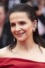 Cannes, France, 14 May 2024: Juliette Binoche during the opening of the 77th Cannes International