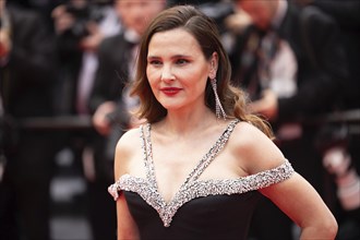 Cannes, France, 14 May 2024: Virginie Ledoyen during the opening of the 77th Cannes International