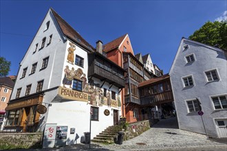 Pfannenstielhaus, historic old town Landsberg am Lech, Upper Bavaria, Bavaria, Germany, Europe