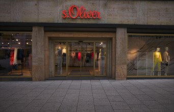 S.Oliver Brand Store, Logo, Shop, Pedestrian zone, Kronprinzenstrasse, Stuttgart,