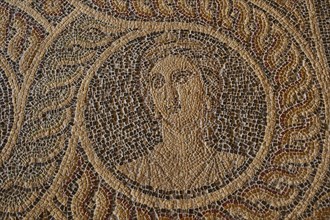 Polyhymnia, the hymn-rich muse, the muse of pantomime, One of the nine muses, Historical mosaic art