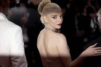 Cannes, France, 15.5.2024: Anya Taylor-Joy at the premiere of Furiosa: A Mad Max Saga on the red