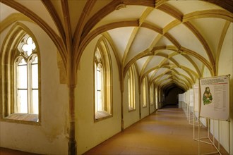 Cloister, Blaubeuren Monastery, Swabian Alb, Baden-Wuerttemberg, Germany, Europe