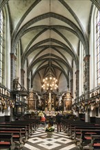 Interior view, candle chapel, place of pilgrimage, Kevelaer, Lower Rhine, North Rhine-Westphalia,