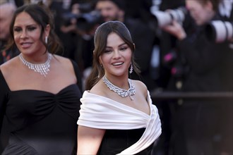 Cannes, France, 17.5.2024: Selena Gomez at the premiere of Emilia Perez on the red carpet of the