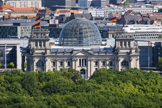 Reichstag, Tiergarten, Berlin, Mitte, Germany, Europe
