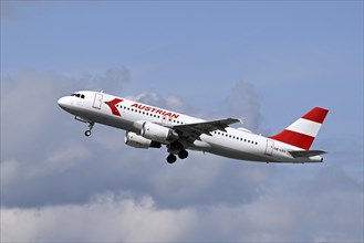 Aircraft Austrian Airlines, Airbus A320-200, OE-LBO