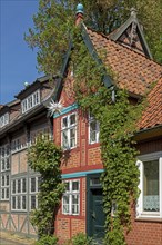 Half-timbered house, Old Town, Lauenburg, Schleswig-Holstein, Germany, Europe