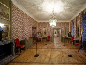 Antechamber of Elector Carl Theodor, Schwetzingen Palace, interior view, Schwetzingen,