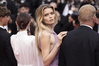 Cannes, France, 14 May 2024: Abbey Lee Kershaw at the premiere of Horizon: An American Saga on the