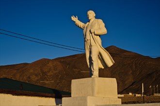 Statue of Lenin, Murgab, Tajikistan, Asia