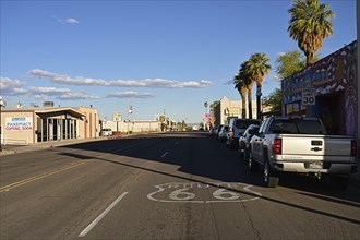 Route 66 through Needles, California
