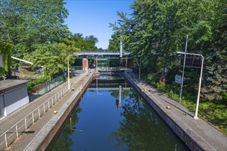 Landwehrkanal, Unterschleuse, Tiergarten, Mitte, Berlin-Tiergarten, Germany, Europe