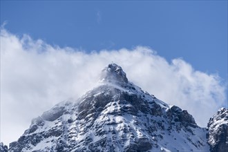 Stubai Valley Serles Clouds, Austria, Europe